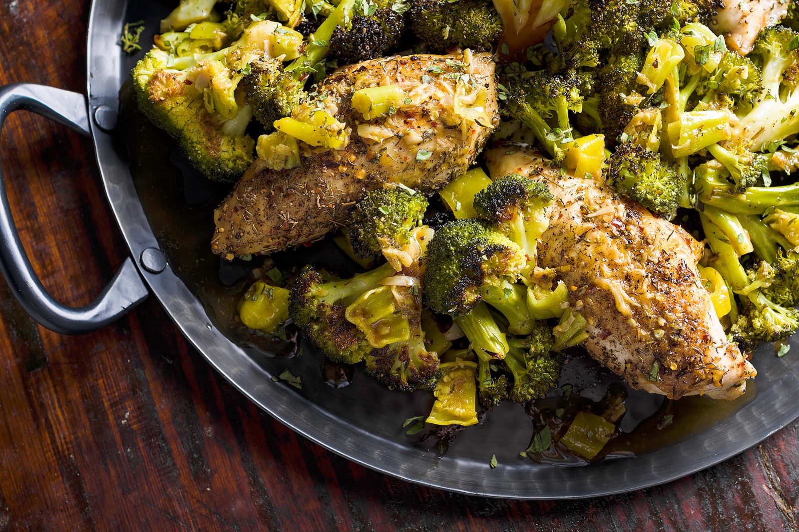 Chicken alla Diavola Broccoli