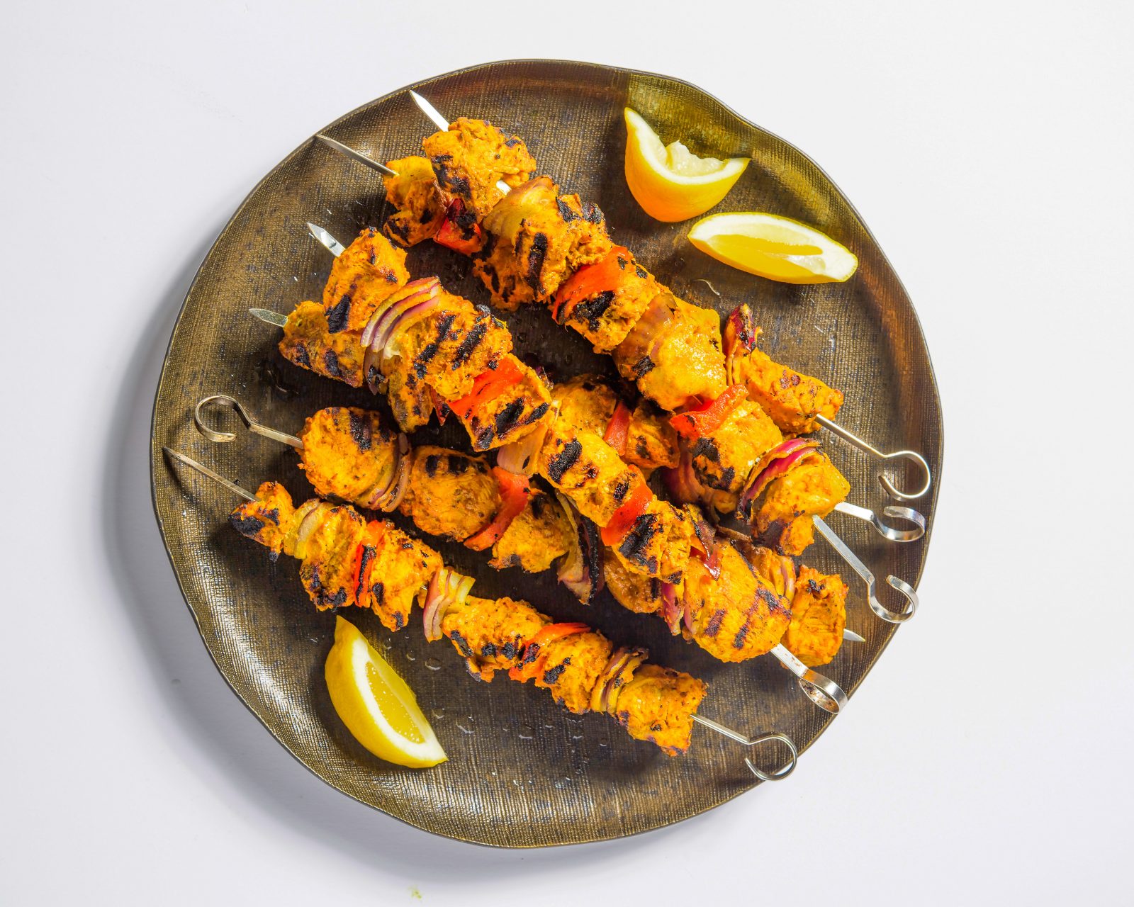 Ginger Curry Grilled Chicken Kebab