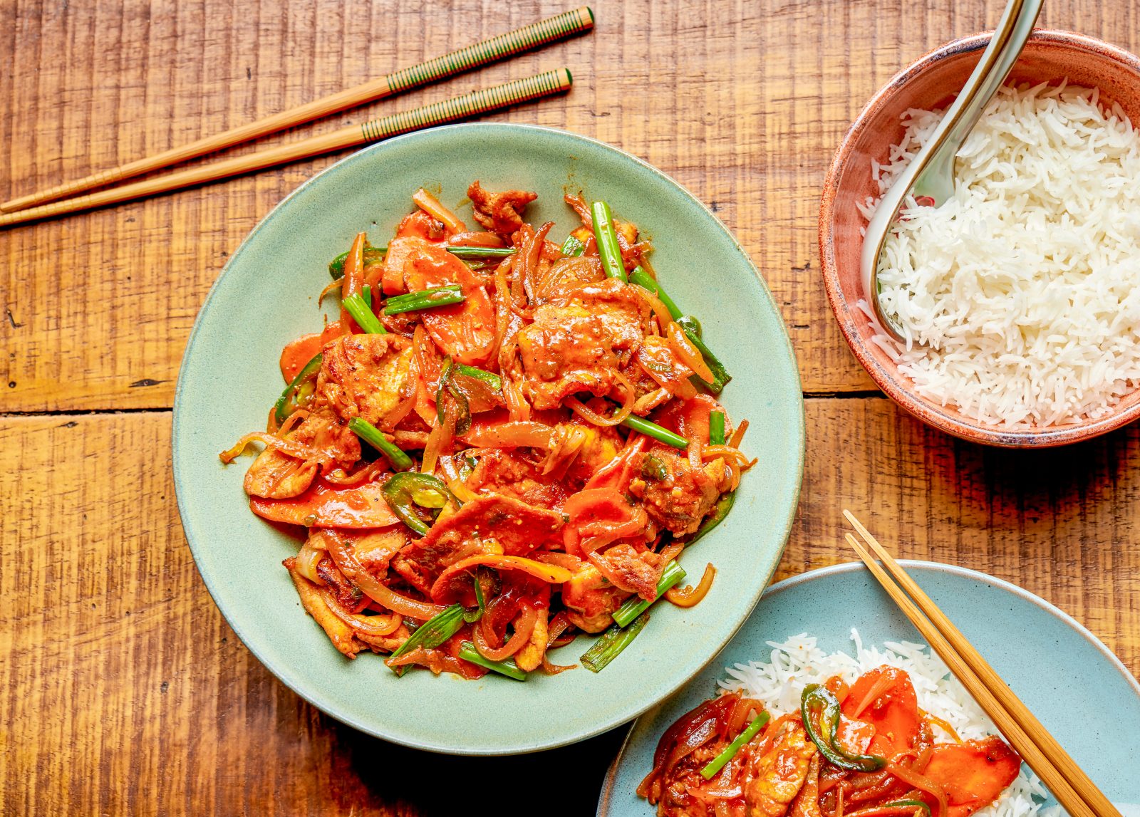 Korean Spicy Stir Fried Pork