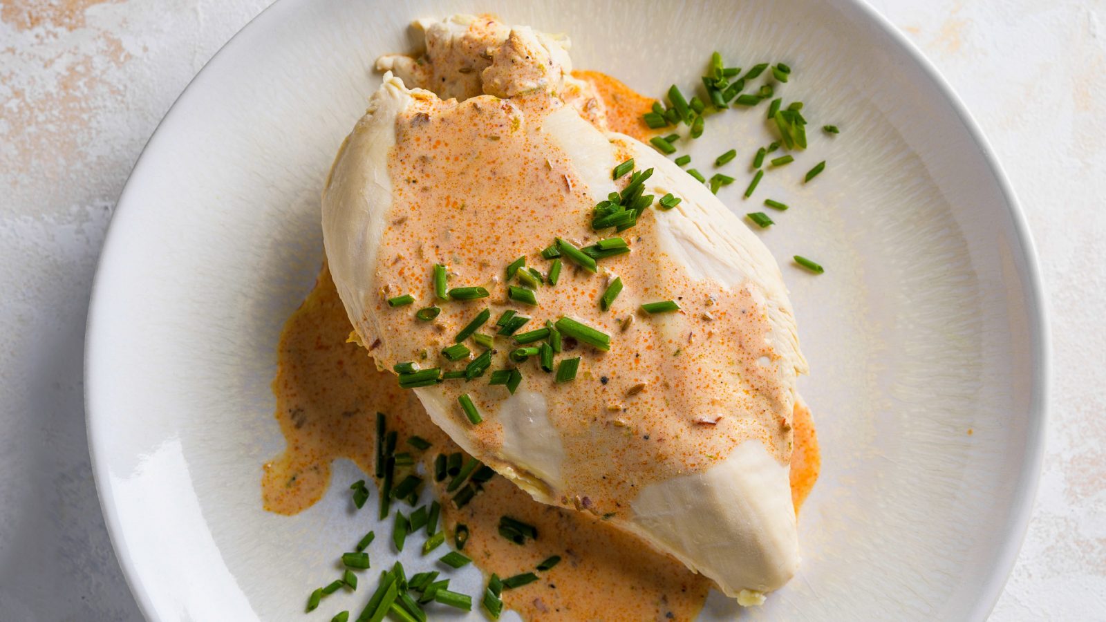 Lager Poached Chicken Chipotle Sauce FB