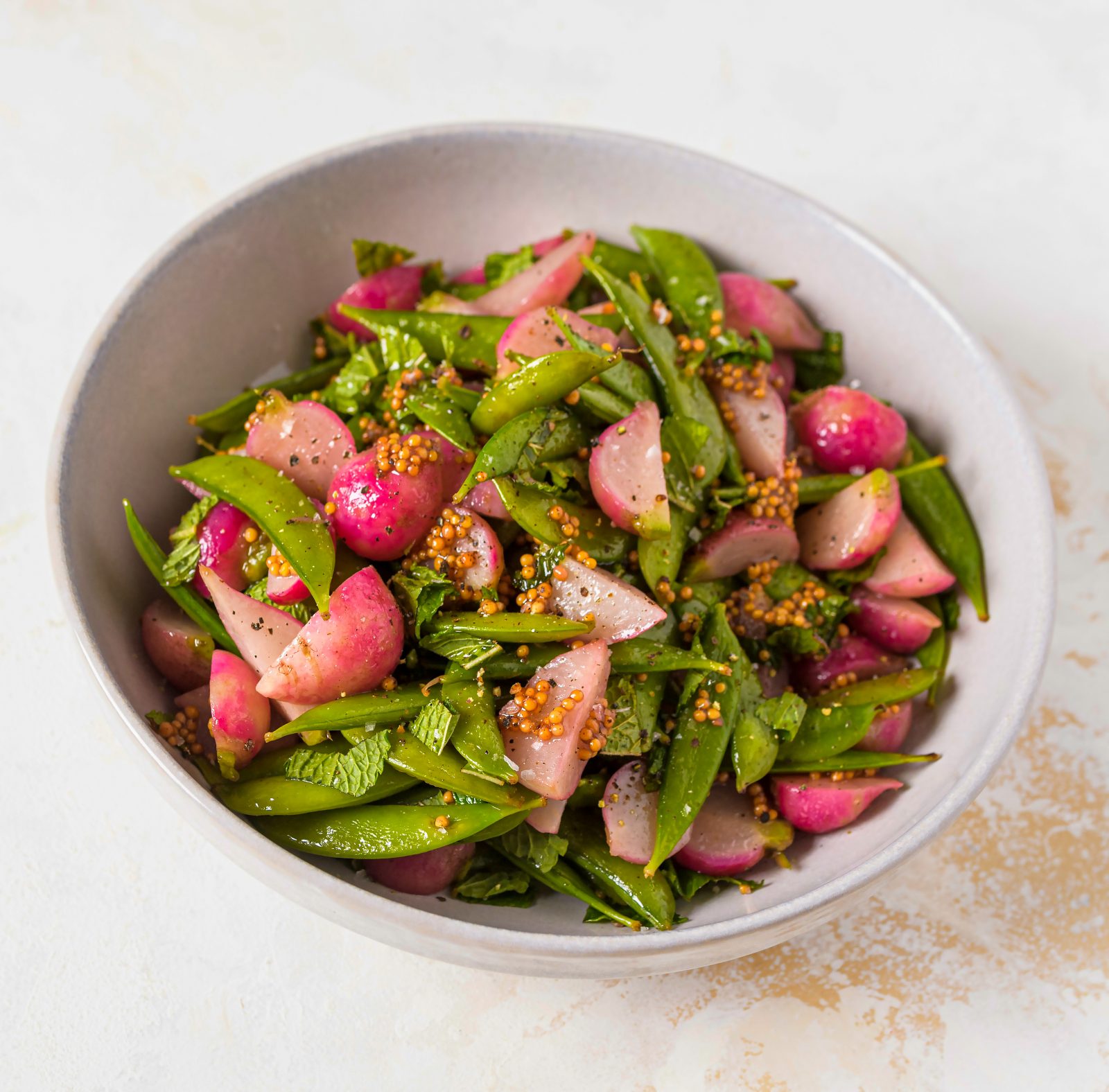 Best Minty Radishes and Snap Peas Recipe - How to Make Minty Radishes and  Snap Peas