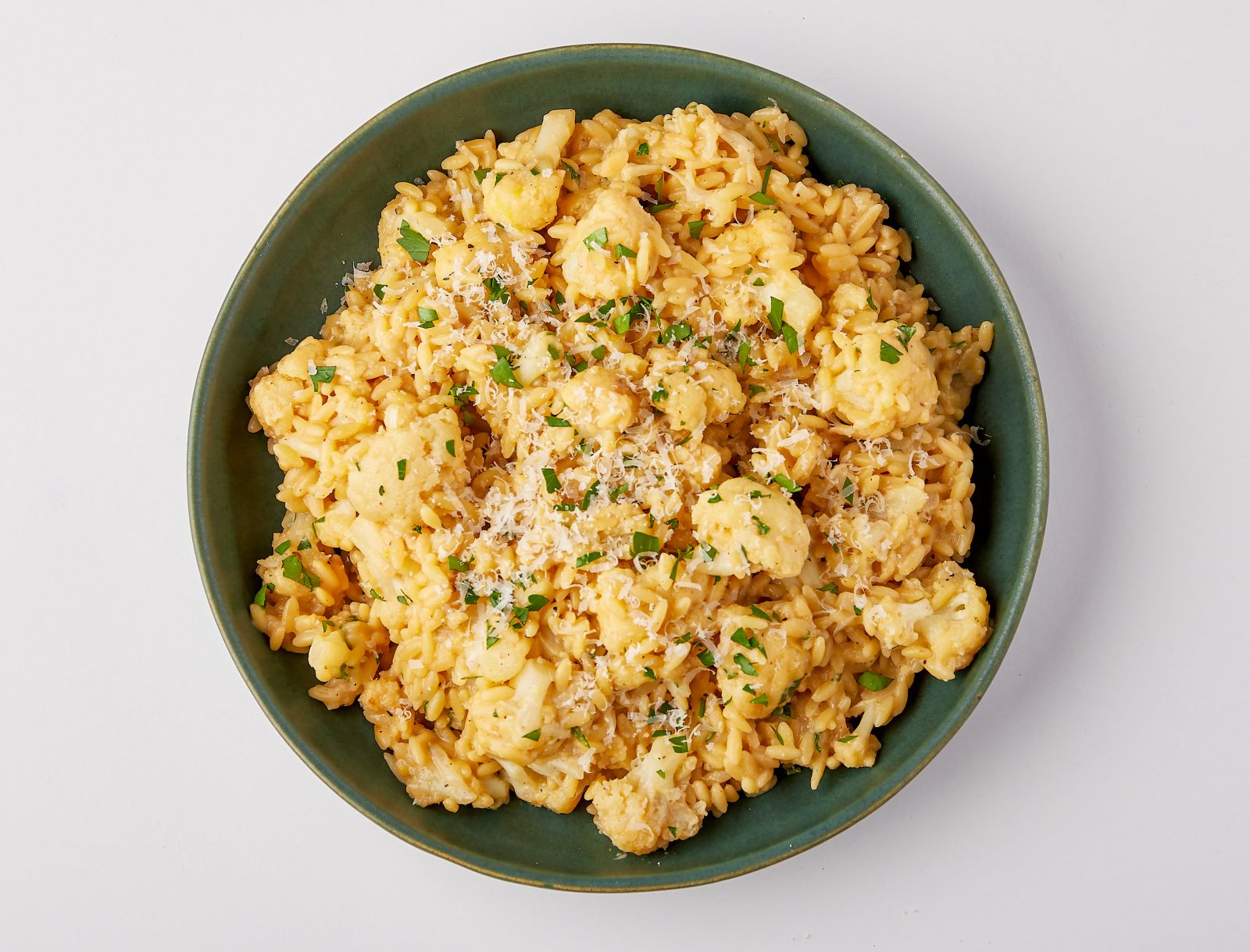 Orzotto Cauliflower Two Cheeses