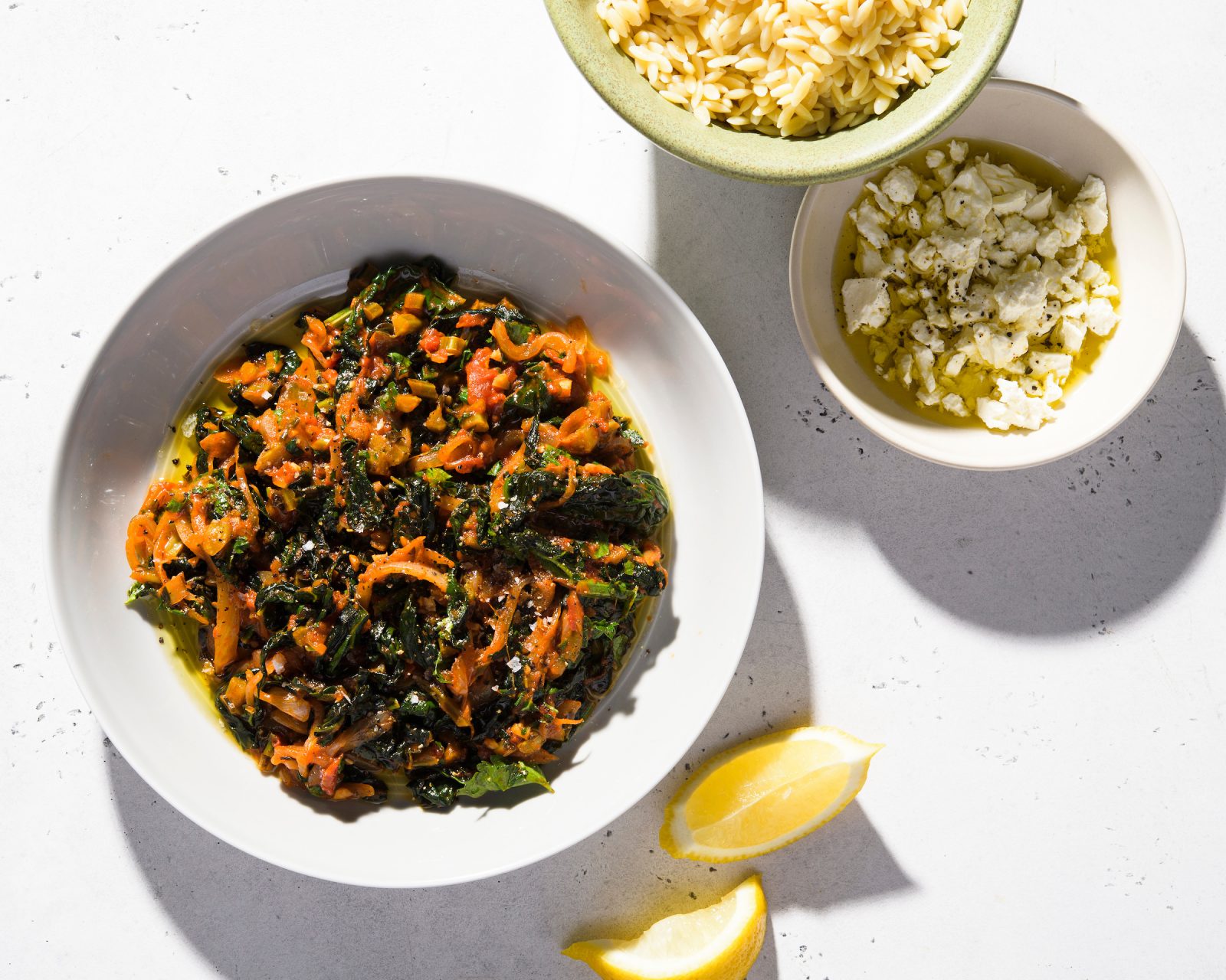 Spicy Greek Style Braised Greens Cook What You Have Milk Street