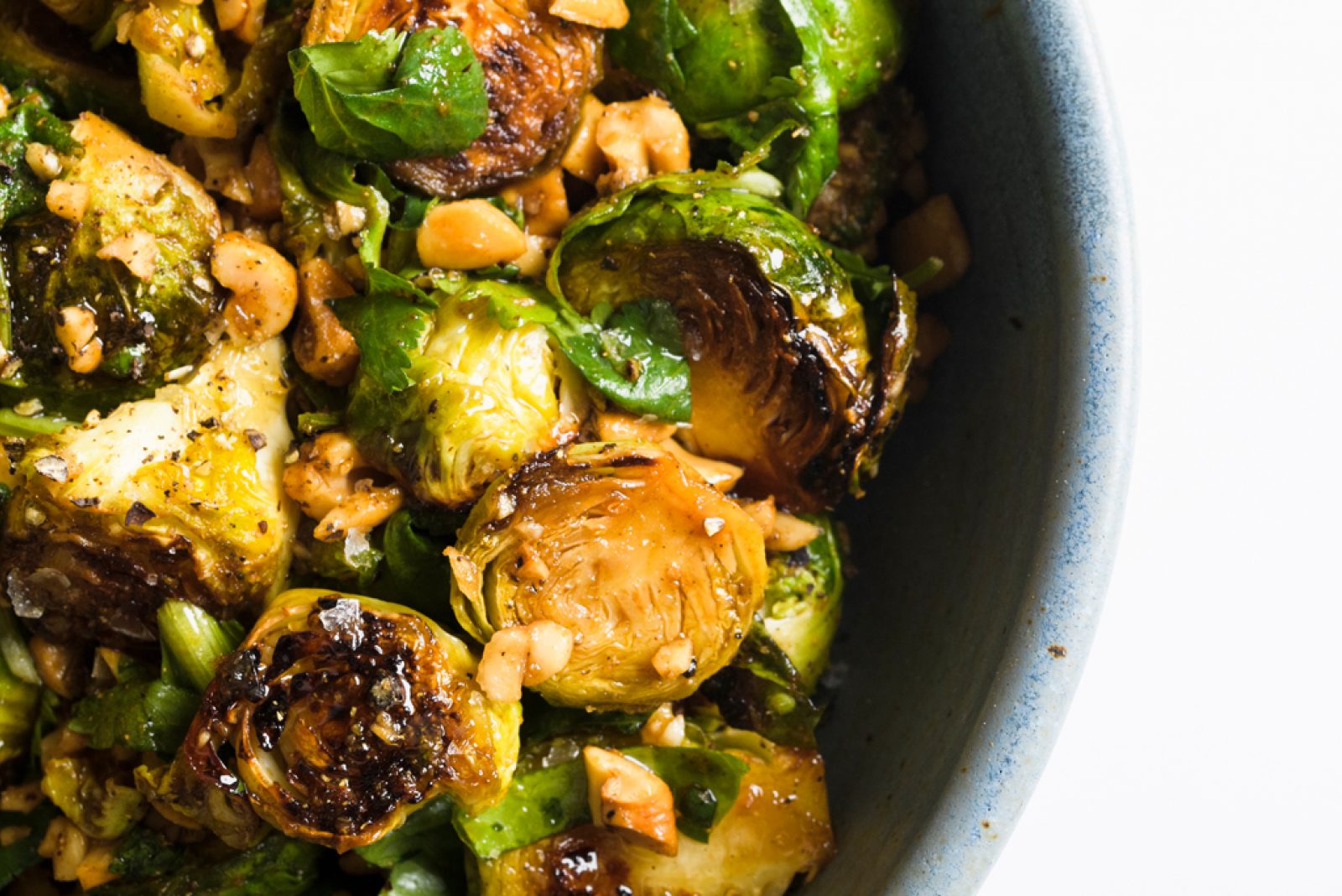 coriander-cashew-skillet-charred-brussels-sprouts-cookish web
