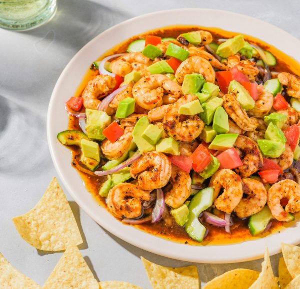 Mexican-Style Shrimp in Chili-Lime Sauce (Aguachile Negro)