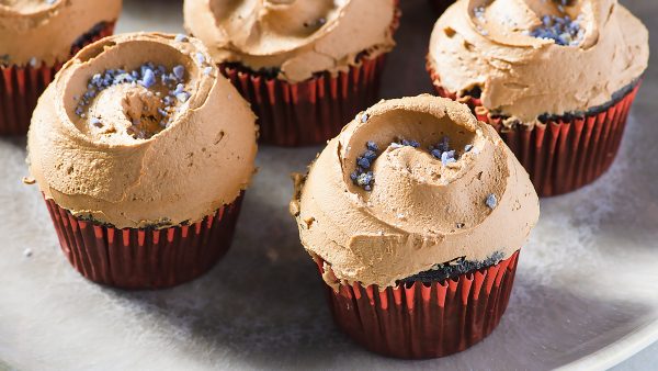 Claire Ptak’s Vegan Chocolate-Frosted Devil’s Food Cupcakes