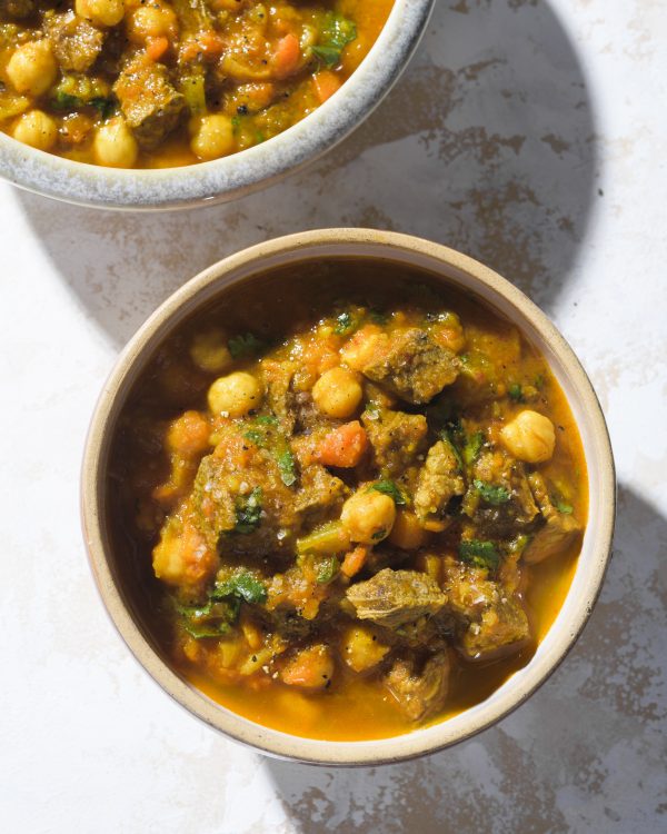 Moroccan Beef, Tomato and Chickpea Stew (Harira)