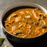 Red Chili Soup Mushrooms