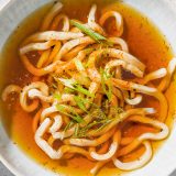 Udon Noodles Soy Broth Home
