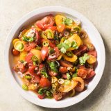 Burmese tomato salad shallots peanuts v