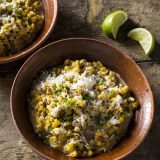 Mexican style corn chili lime esquites v