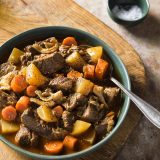 Spanish beef stew mushrooms sherry v
