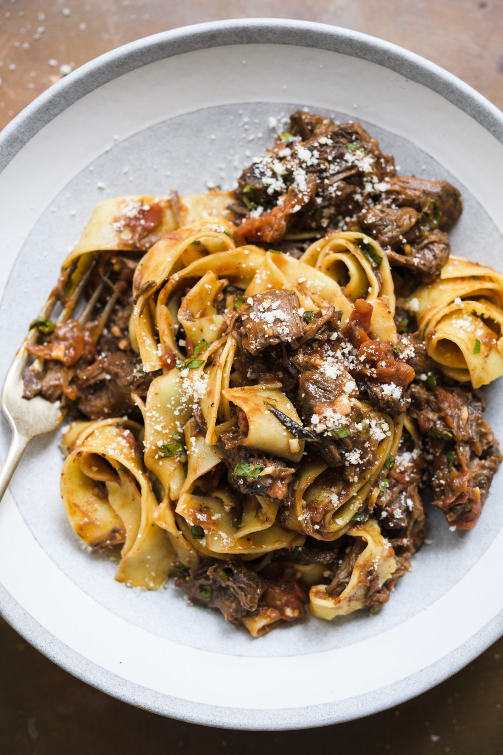 Pappardelle with Tuscan Beef Ragù