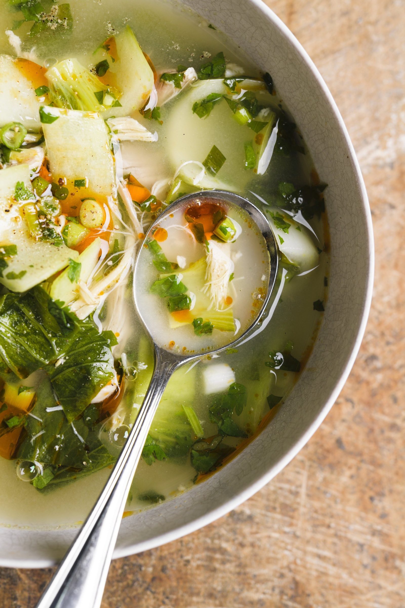 bok-choy-ginger-chicken-soup-fast-slow