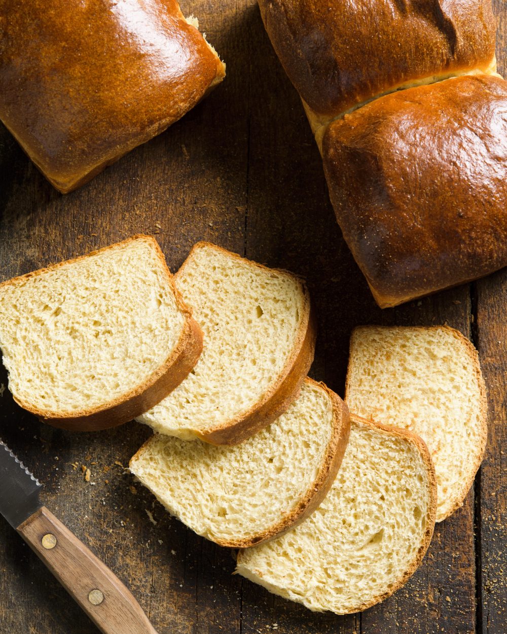 Fluffy and slightly sweet, this milk bread gets nutty flavor from rye flour.
