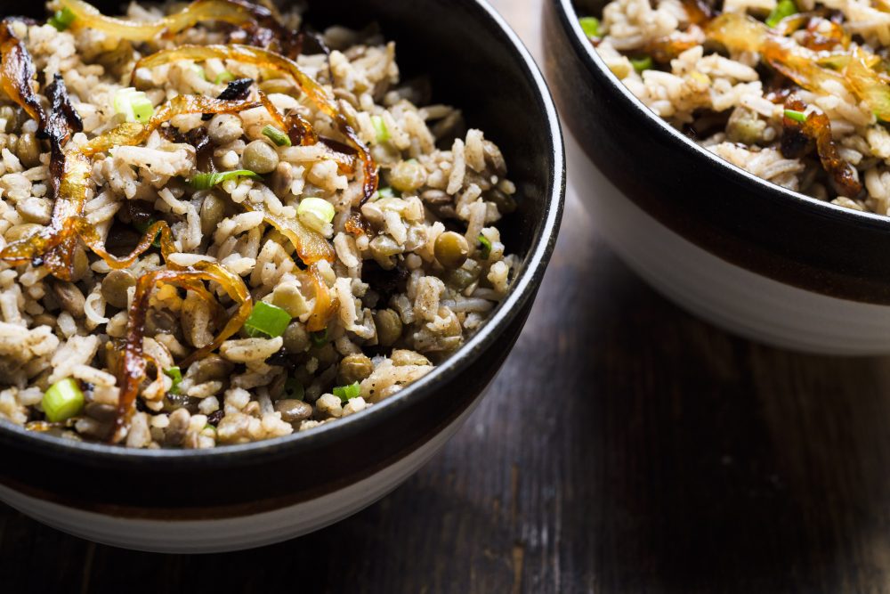 Lebanese Lentils and Rice