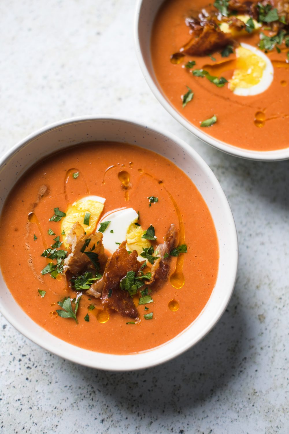 Andalusian Tomato and Bread Soup Horizontal