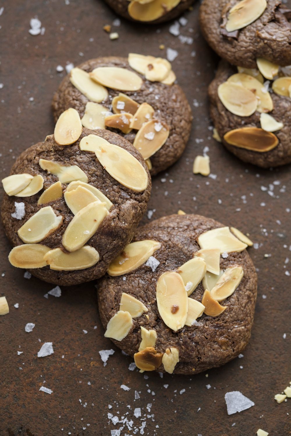 Double-Chocolate Almond Cookies