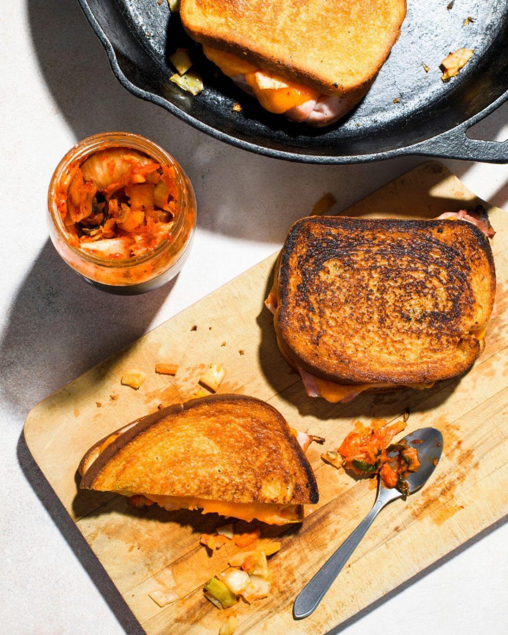 Kimchi Grilled Cheese Vertical Blog