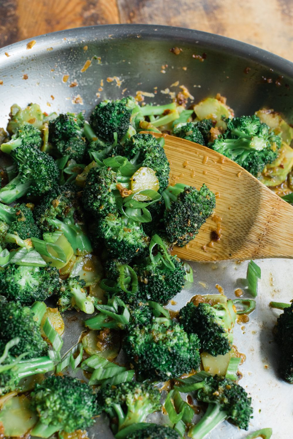 Stir-Fried Broccoli with Sichuan Peppercorns