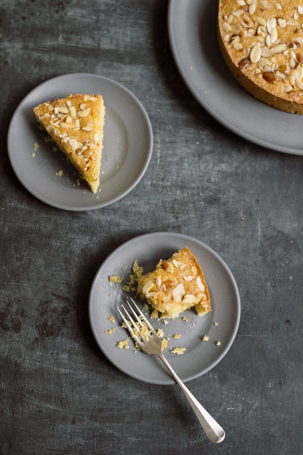 Tangerine-Almond Cake with Bay-Infused Syrup