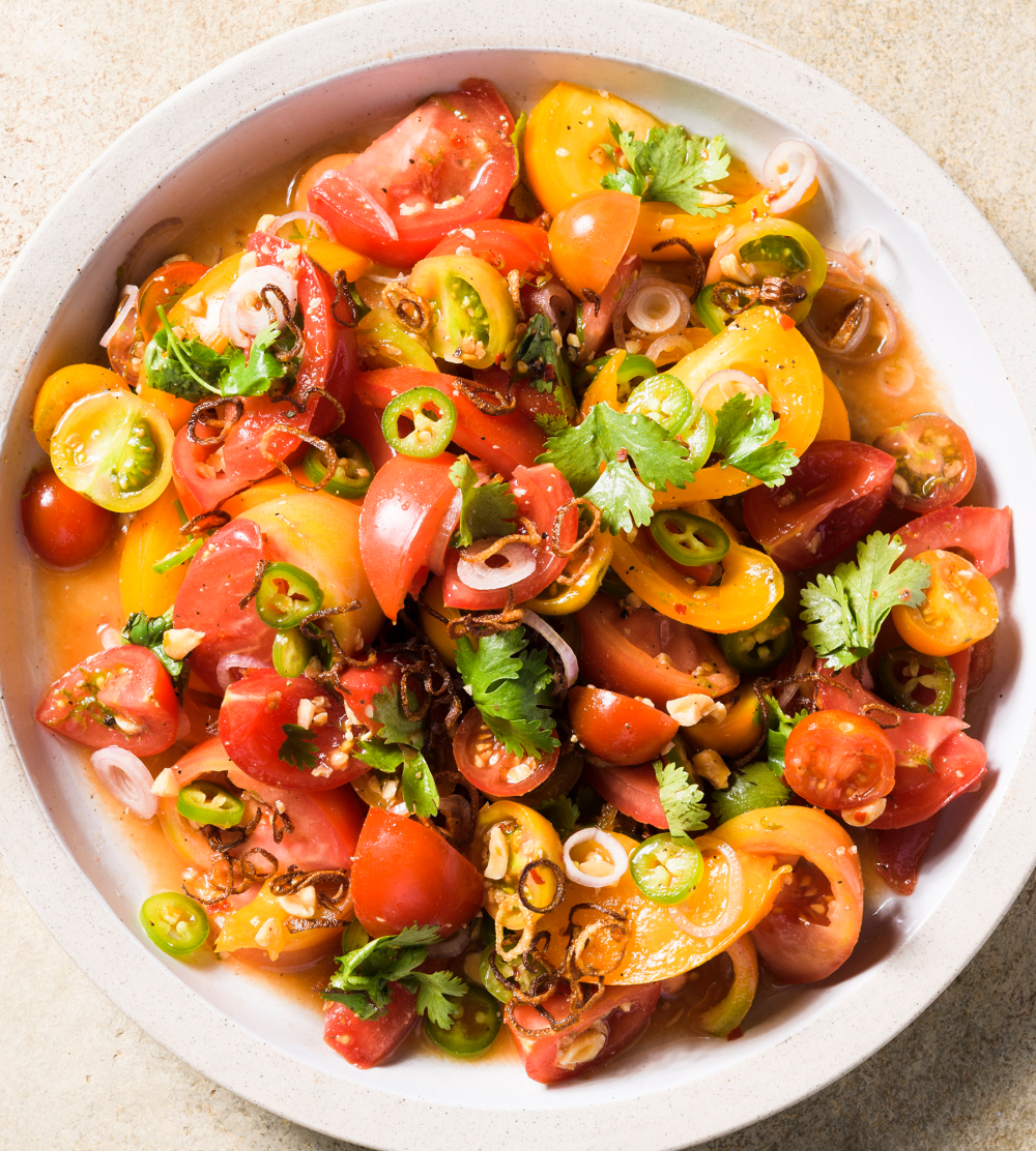 Burmese tomato salad blog
