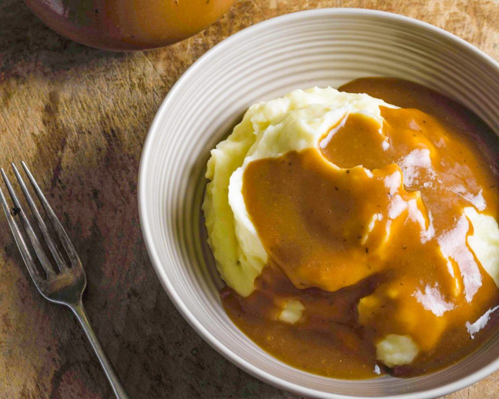 Gravy is your most important thing on your table hero