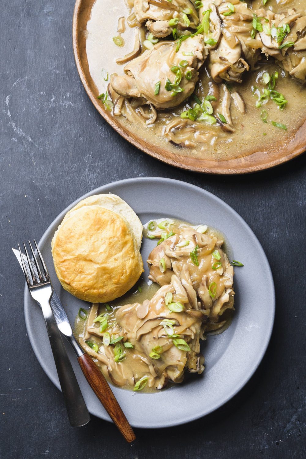 miso-bourbon-smothered-chicken-fast-slow