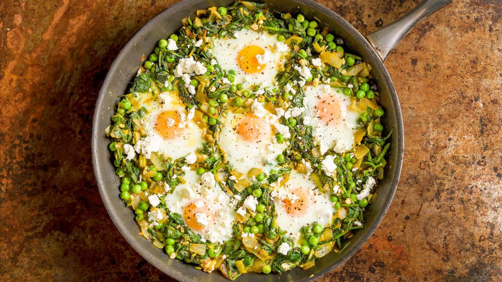 This brunch ready meal is springtime in a skillet 1