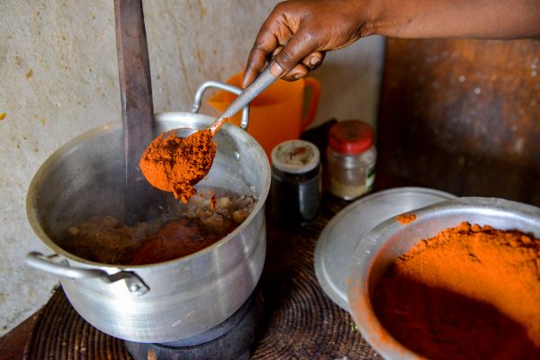 Berbere often is used by the cupful in Ethiopia.