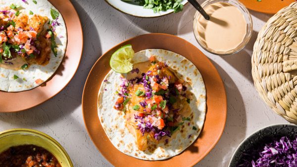 Baja-Style Fried Shrimp Tacos