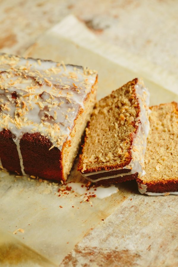Browned Butter and Coconut Loaf Cake