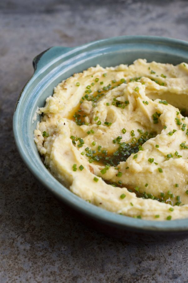 Mashed Potatoes with Caraway-Mustard Butter
