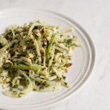 Apple, Celery Root and Fennel Salad with Hazelnuts