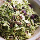 Buttery Brussels Sprouts Slaw