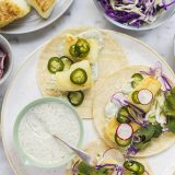 Fish Tacos and Lime-Pickled Jalapeños