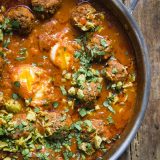Moroccan Meatball Tagine with Green Olives and Lemon