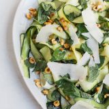 Shaved Zucchini and Herb Salad with Parmesan
