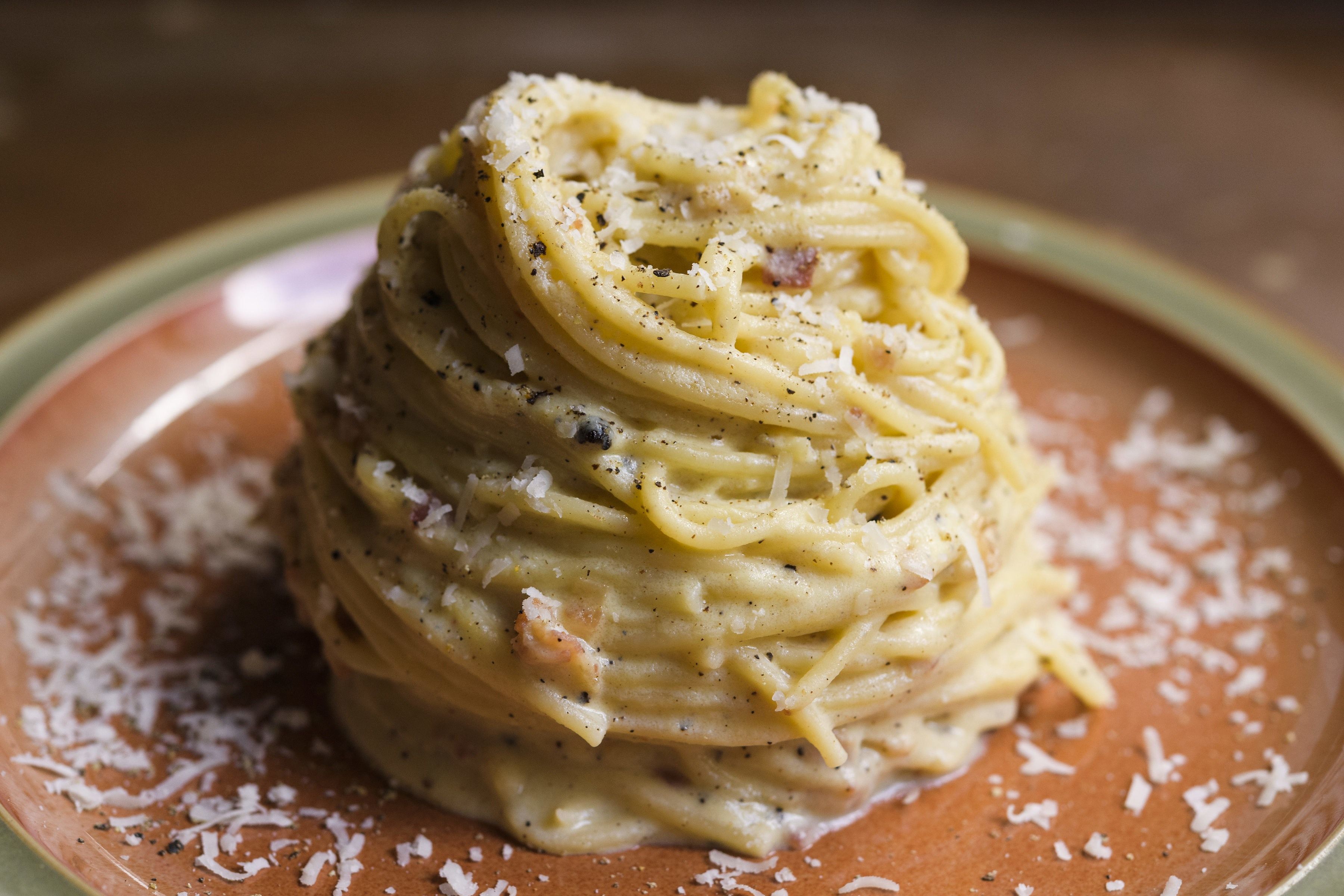 Roman Spaghetti Carbonara (Tuesday Nights)  Christopher 