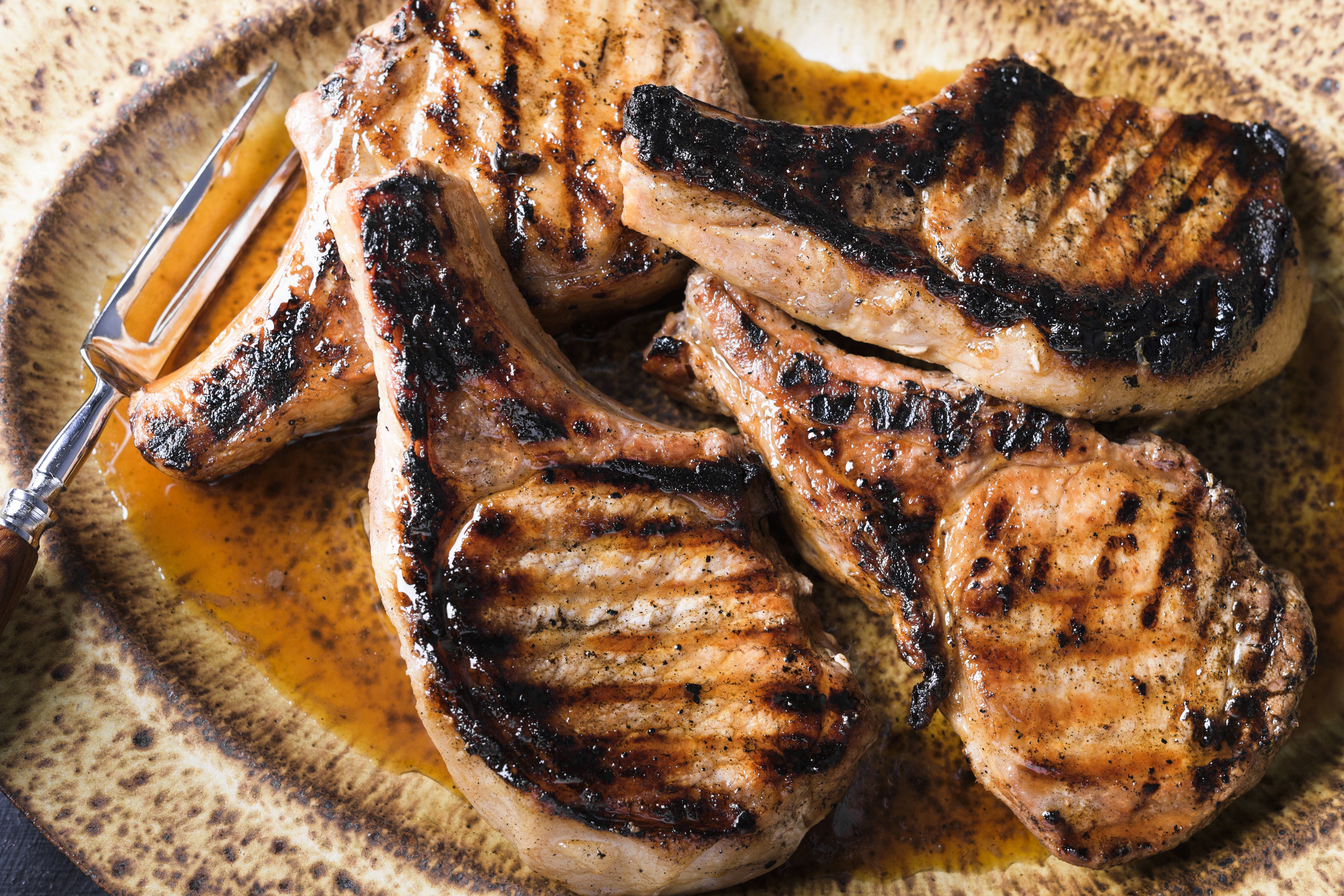 Grill Smoked Pork Chops With Brown Sugar And Cider Vinegar Gastrique Christopher Kimball S Milk Street,Thai Food Recipes